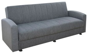 Καναπές Κρεβάτι Leko Grey 220X77X83 cm Ύφασμα