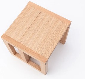 Cubotto 3 σε 1 Premium Καρεκλα Montessori Μπεζ 32x32x32cm
