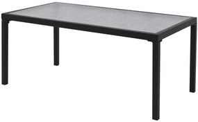 vidaXL Σαλόνι Κήπου 4 Τεμαχίων Μαύρο από Textilene