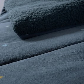 Κουβερτοπάπλωμα Μονό (160x220) Nef-Nef Homeware Junior Dots Blue