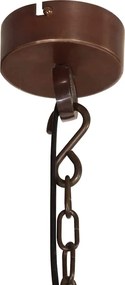 vidaXL Pendant Lighting Χάλκινο 25 x 25 x 134 cm Aluminum