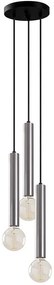 Φωτιστικό Οροφής Tempo 584TTM1320 22x22x136cm 3xE27 40W Silver Opviq