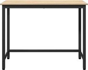 vidaXL τραπέζι Δρύς Sonoma 80 x 50 x 76,5 εκ