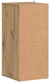 vidaXL Ντουλάπια παπουτσιών 2 τεμ Artisan Oak 32x35x70 cm