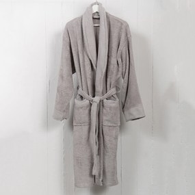 Μπουρνούζι Naf-Naf Bonjour Light Grey Γκρι MEDIUM