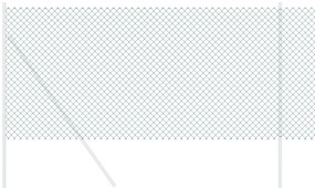 vidaXL Περίφραξη πράσινη 0.6x10 μ χάλυβας
