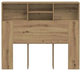 vidaXL Κεφαλάρι Με Αποθηκευτικό Χώρο 120x19x103,5 εκ. Επεξ. Ξύλο