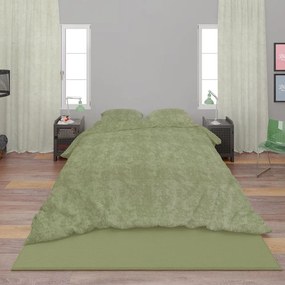 Παπλωματοθήκη Shadow 24 Lime Green DimCol Queen Size 220x240cm Βαμβάκι-Πολυέστερ