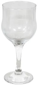 MarHome ΠΟΤΗΡΙ ΚΡΑΣΙΟΥ ΓΥΑΛΙΝΟ TULIP - Φ7x16cm  77-44163