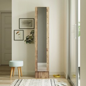 Έπιπλο Εισόδου Atlantic Πεύκο GATATRI 35.5x35.5x180