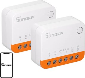 SONOFF MINIR4 (Extreme) Διακόπτης, Σετ 2 τεμαχίων