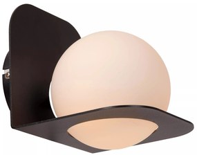 Φωτιστικό Επίτοιχο Lucide 04211-01-30 DAVY Μαύρο Ματ (Black Mat)|Λευκό (White)