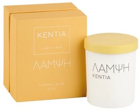 Αρωματικό Κερί Mood 25 Λάμψη 160gr Ginger Lemon Tart Kentia Κερί