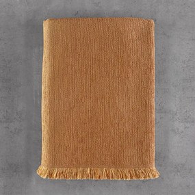 Ριχτάρι Essie Ocher Ρυθμός Τετραθέσιο 180x330cm Chenille,Βαμβάκι,Polyester