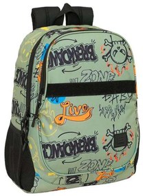 Σχολική Τσάντα Safta Zone 32 x 44 x 16 cm Γκράφιτι