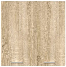 vidaXL Ντουλάπι Κρεμαστό Lyon Sonoma Δρυς 60 x 31 x 60εκ. από