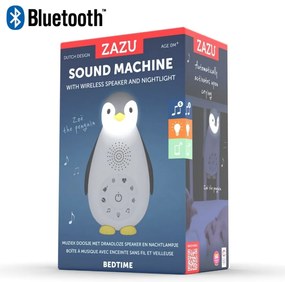 Πιγκουίνος με ασύρματο ηχείο Bluetooth + φωτάκι νυκτός  Zoe Grey  ZA-ZOE-01 Zazu