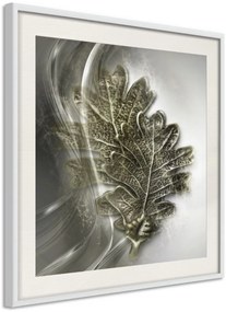 Αφίσα - Leaves of the Tree of Wisdom - 50x50 - Μαύρο - Με πασπαρτού