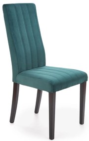 60-22524 DIEGO 2 chair, color: quilted velvet Stripes - MONOLITH 37 DIOMMI V-PL-N-DIEGO_2-CZARNY-MONOLITH37, 1 Τεμάχιο