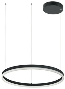 Φωτιστικό Οροφής LED Dimmable Zambelis 20260 Black Matt