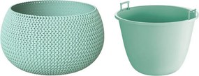 Κασπώ - Γλάστρα (Φ47.8x30) Marhome Splofy 2 Σε 1 Μέντα 09-DKSP480-623U