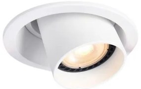 Χωνευτό Φωτιστικό Σποτ Οροφής Toni IP20 GU10 50W Viokef-4298900-Λευκό 4298900