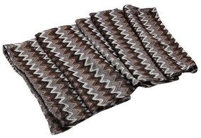 Τραπεζομάντηλο HEM116 White-Brown Espiel 120X120 Wool-Polyester