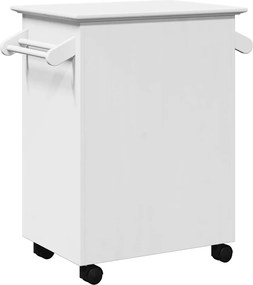 vidaXL Καροτσάκι κουζίνας "BODO" Λευκό 72x45x80 cm