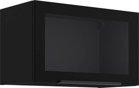 Κρεμαστή βιτρίνα Universal 60 GUS 36 MDF 1F-Μαύρο
