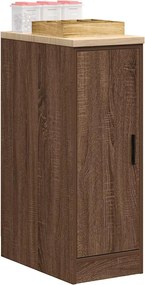 vidaXL ντουλάπι αποθήκευσης γκαράζ 30x51x85 εκ μασίφ ξύλο πεύκο