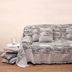 Ριχτάρι 3022 Grey Viopros Τριθέσιο 180x280cm 100% Βαμβάκι