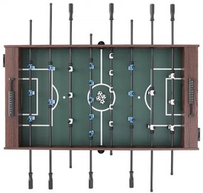 VEVOR Foosball Table, 55 inch Standard Size Foosball Table, Indoor Full Size Foosball Table for Home, Family, and Game Room, Soccer with Foosball Table Set, Includes 4 Balls and 2 Cup Holders