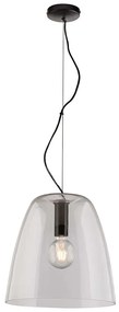 Φωτιστικό Οροφής Ares I-ARES-S35-TR 1xE27 Φ35cm 154cm Clear Luce Ambiente Design Glass