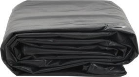 vidaXL Μουσαμάς Μαύρο 1,5 x 2 μ. 650 γρ./μ²
