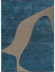 Χαλί STONE BEIGE PETROL 160 x 230 εκ.