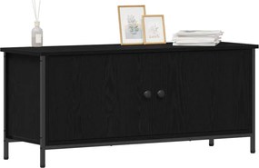 vidaXL Ντουλάπι TV Μαύρη Οξυά 100 x 35 x 45 εκ. Επεξεργασμένο ξύλο