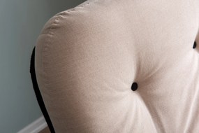 1-Seat Sofa-Bed Misa Small Solo v2 - Cream Cream