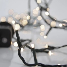 Vetur Σειρά 100 LED Ενδιάμεσο Λευκό 3.96m Με 8 Προγράμματα IP44 Πράσινο Καλώδιο 9780019