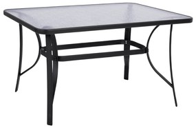 Intrahome ΤΡΑΠΕΖΙ KUCASABLANCALCASABLANCA_LUMPURRUNO 140Χ80Χ72Υεκ. ΓΚΡΙ ΜΕΤΑΛΛΙΚΟ ΜΕ ΓΥΑΛΙΝΗ ΕΠΙΦΑΝΕΙΑ .01 intraho-1713822
