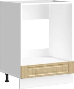 vidaXL Ντουλάπι φούρνου Porto Sonoma Δρυς Επεξεργασμένο ξύλο