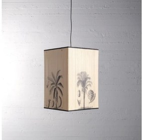Κρεμαστό Φωτιστικό Οροφής Bamboo Palm 0620-3 Supergreens-0620-3-Μπεζ 0620-3