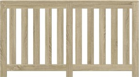 vidaXL Κάλυμμα Καλοριφέρ Sonoma Δρυς 149x20x82 εκ. Επεξεργασμένο Ξύλο