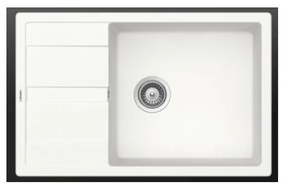 Schock Cristalite Manhattan 30180 Superwhite Ένθετος Νεροχύτης 78x50cm