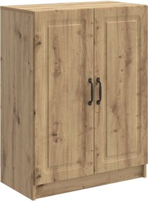 vidaXL Πλαϊνό γραφείο Artisan Δρυς 66 x 34,5 x 87 εκ.
