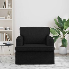 vidaXL Καναπές Μαύρο 84 x 80 x 85 εκ ύφασμα
