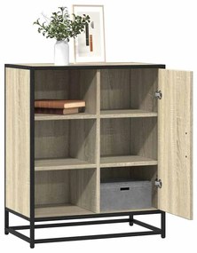 Sideboard Sonoma Oak 62x35x76 cm Κατασκευασμένο ξύλο - Καφέ