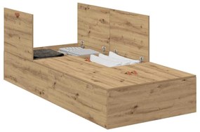 vidaXL Σκελετός Κρεβατιού artisan δρυς 200 x 80 x 31.5 εκ.
