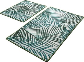Bathmat Set (2 Pieces) Botany Multicolor