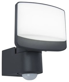 Προβολέας Τοίχου Sunshine 7625701345 IP44 Led 5000Κ Με Αισθητήρα Κίνησης 14,5x18x12 Charcoal Grey Lutec