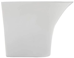 vidaXL Λεκάνη Λευκό 47 x 45 x 37 εκ Γυαλιστερή Κεραμική